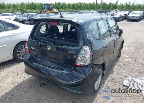 2008 Honda Fit Sport из США, поврежденный, VIN JHMGD37618S002398